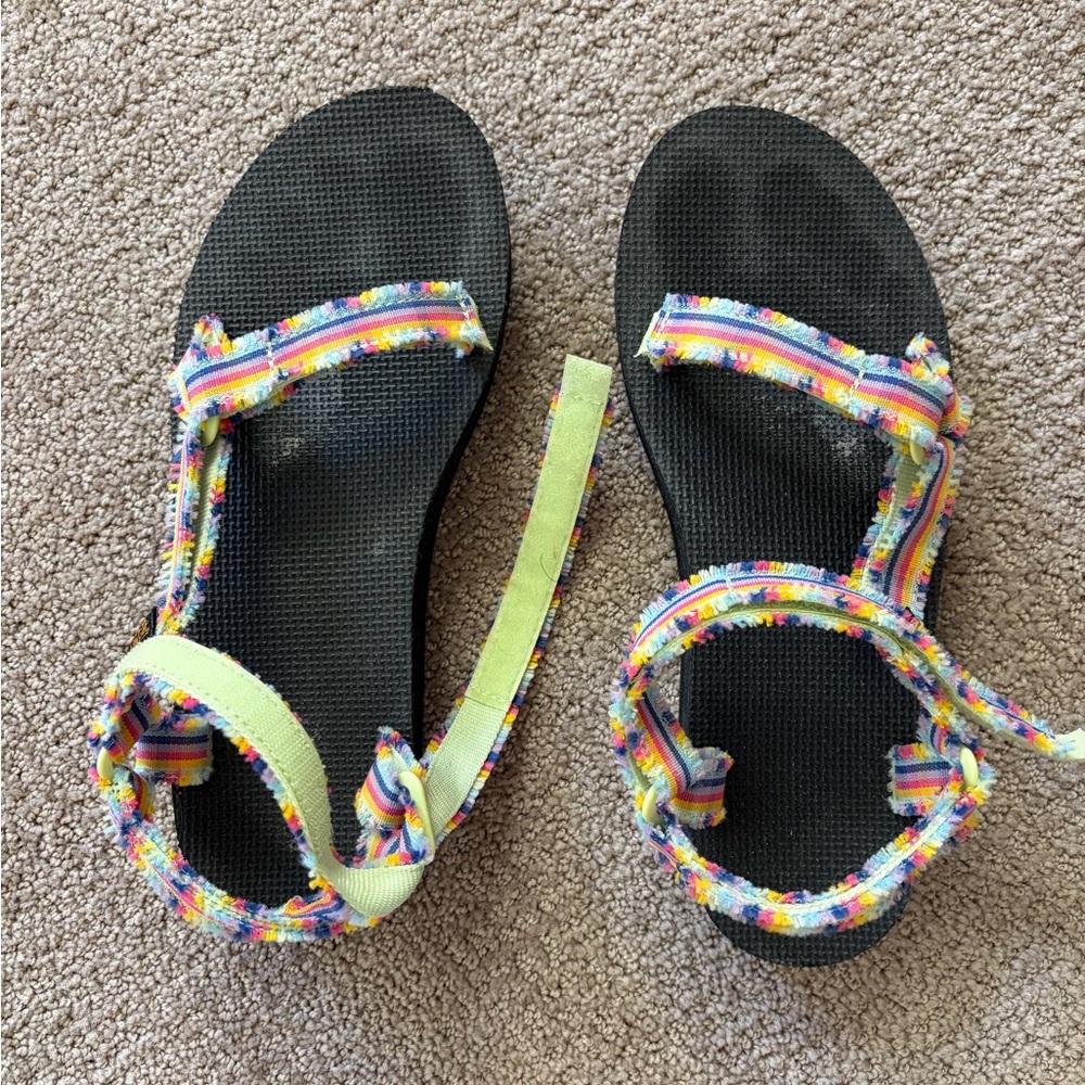Teva Multicolor Strappy Sandals